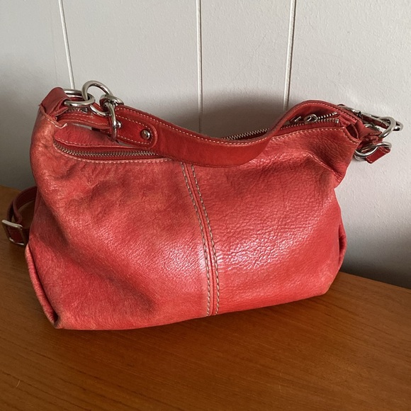 Roots genuine leather shoulder / crossbody bag - Picture 3 of 14
